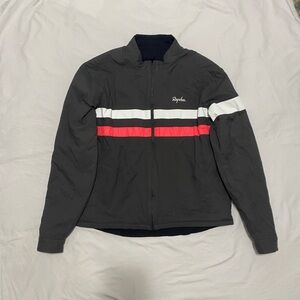 Rapha Black Jacket / BREVET Reversible lightweight Like New